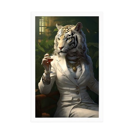POSTER – GANGSTER ANIMALE TIGRE - GANGSTER ANIMALI - POSTER