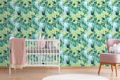 TAPETA VRTNA APSTRAKCIJA LISTOVA - TAPETE PRIRODA - TAPETE