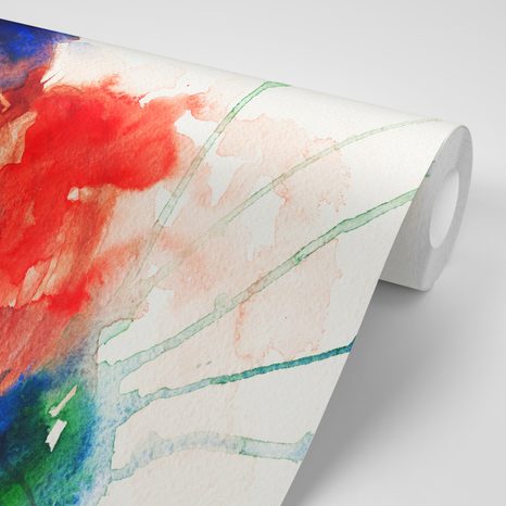 CARTA DA PARATI AUTOADESIVA – RITRATTO ASTRATTO DI DONNA - CARTA DA PARATI AUTOADESIVE - CARTA DA PARATI