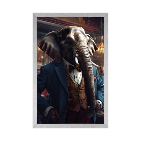 POSTER GANGSTER ANIMAL ELEFANT - GANGSTERI ANIMALI - POSTERE