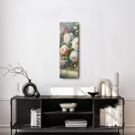 OBRAZ KVĚTINOVÁ HARMONIE V PASTELOVÝCH TÓNECH - PICTURES FLOWERS - PICTURES