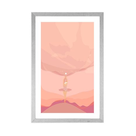 PLAKÁT S PASPARTOU VÁŠNIVÝ BALET - MOTIVY Z NAŠÍ DÍLNY - PLAKÁTY