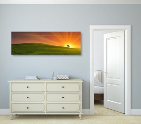 SLIKA DREVO NA TRAVNIKU - SLIKE NARAVE IN POKRAJINE - SLIKE