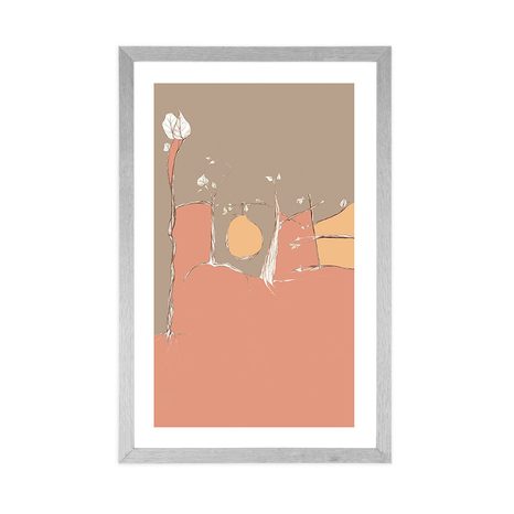 PLAKÁT S PASPARTOU SKRYTÝ NÁPIS - MOTIVY Z NAŠÍ DÍLNY - PLAKÁTY