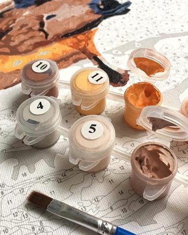 MALOVÁNÍ PODLE ČÍSEL SHOPAHOLIC KOČKA - ZVÍŘATA - MALOVÁNÍ PODLE ČÍSEL