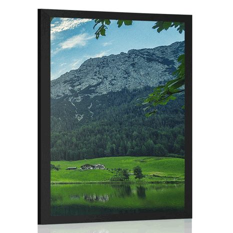 POSTER LIFE IN THE MOUNTAINS - NATURE - POSTERS