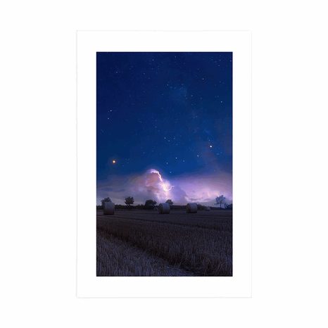 POSTER – TANTA PAGLIA AL CHIARO DI LUNA - NATURA - POSTER