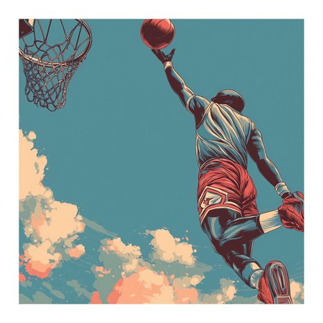 WANDBILD DYNAMISCHER MOMENT AUF DEM SPIELFELD - POP-ART-BILDER - BILDER