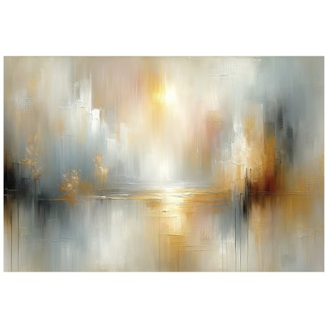 TAPETE ABSTRAKTE GOLDENE UND GRAUE TÖNE - MARMOR-TAPETEN - TAPETEN