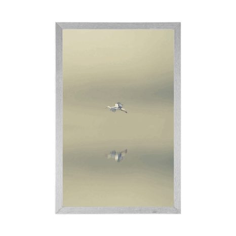 PLAGÁT VTÁK V HMLE - PRÍRODA - PLAGÁTY