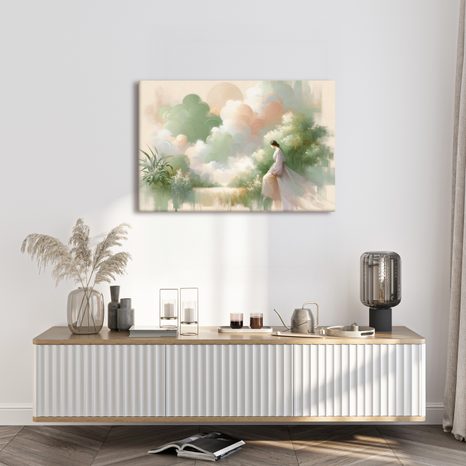 OBRAZ ŽENA V ROMANTICKEJ KRAJINE - OBRAZY ŽENY - OBRAZY