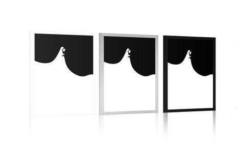 PLAKÁT ZAMILOVANÍ NOVOMANŽELÉ - MOTIVY Z NAŠÍ DÍLNY - PLAKÁTY