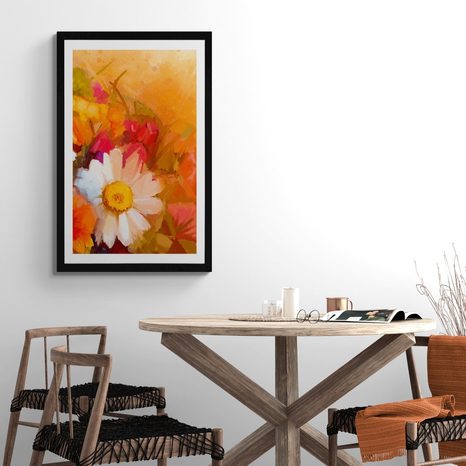 AFFICHE – MAGNIFIQUE BOUQUET - FLEURS - AFFICHES