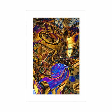 POSTER – PIENO DI ARTE ASTRATTA - ASTRATTO E MODELLATO - POSTER