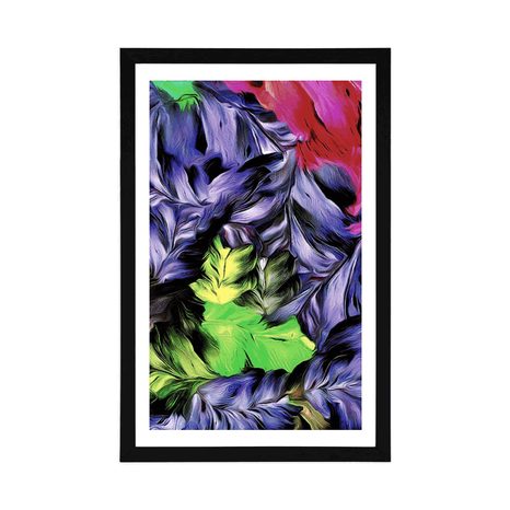 AFFICHE – TRAITS FLORAUX RÉTRO - VINTAGE ET RÉTRO - AFFICHES