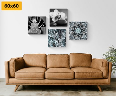 SET OBRAZŮ ZAJÍMAVÁ KOMBINACE FENG SHUI - SESTAVY OBRAZŮ - OBRAZY