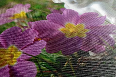 TABLOU ÎNGERAȘ ÎN GRĂDINĂ - TABLOURI CU ÎNGERI - TABLOURI