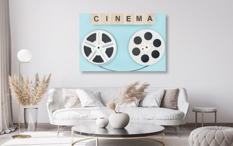 OBRAZ FILMOVÁ PÁSKA - VINTAGE A RETRO OBRAZY - OBRAZY