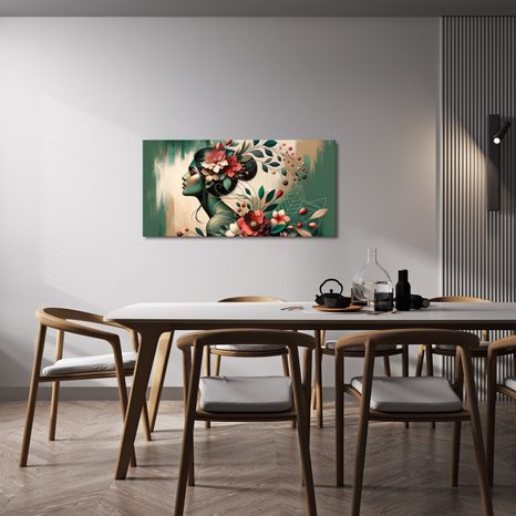 OBRAZ KVĚTINOVÁ MÚZA - OBRAZY ŽENY - OBRAZY