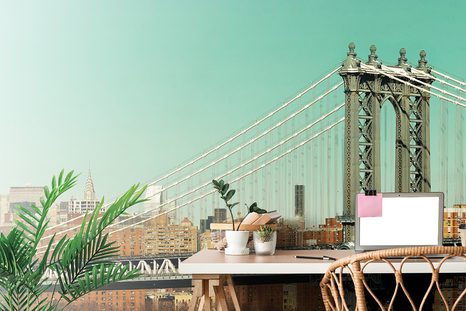 CARTA DA PARATI AUTOADESIVA – GRATTACIELI DI NEW YORK - CARTA DA PARATI AUTOADESIVE - CARTA DA PARATI