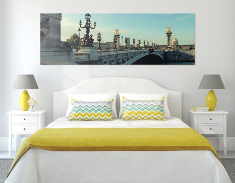 OBRAZ MOST ALEKSANDRA III W PARYŻU - OBRAZY MIASTA - OBRAZY