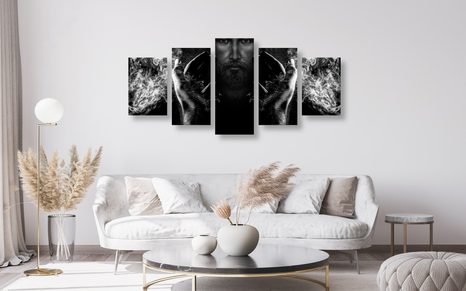 5 ΜΈΡΗ ΕΙΚΌΝΑ ΠΊΣΤΗ ΣΤΟΝ ΙΗΣΟΎ ΣΕ ΑΣΠΡΌΜΑΥΡΟ - ΠΊΝΑΚΕΣ ΑΣΠΡΌΜΑΥΡΕΣ - ΠΊΝΑΚΕΣ