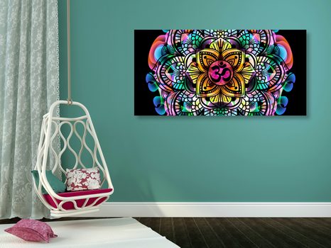 OBRAZ MANDALA ZDRAVÍ - OBRAZY FENG SHUI - OBRAZY