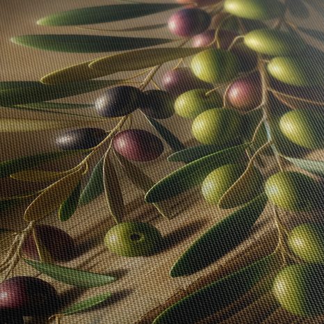 OBRAZ STŘEDOMOŘSKÉ OLIVY - OBRAZY STROMY A LISTY - OBRAZY