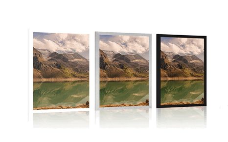 PLAKÁT JEZERO V HORÁCH - PŘÍRODA - PLAKÁTY