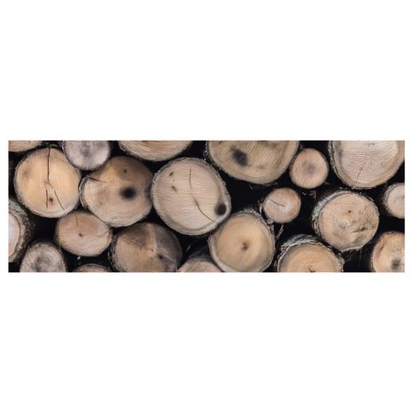 QUADRO SU TELA – TEXTURE NATURALE DEL LEGNO - QUADRI ALBERI E FOGLIE - STAMPE E QUADRI