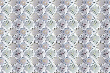 TAPETA ABSTRAKTNÍ BAREVNÉ KRUHY - VZOROVANÉ TAPETY - TAPETY