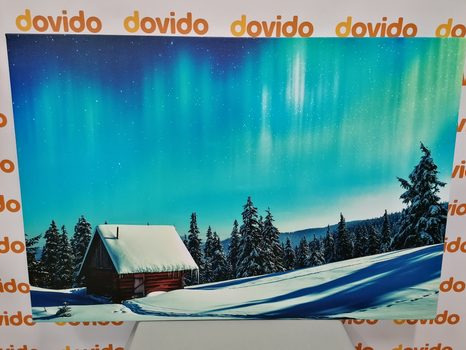 CANVAS PRINT FAIRY TALE WINTER LANDSCAPE - PICTURES - 🔥 TOTAL SALE 🔥