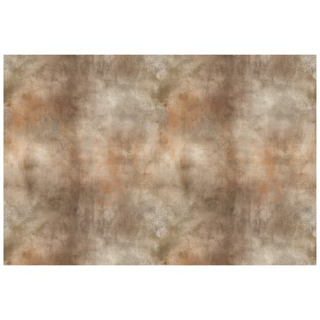 TAPETE VINTAGE BRAUNE OMBRE-TÖNE - TAPETEN MIT LEDEROPTIK - TAPETEN