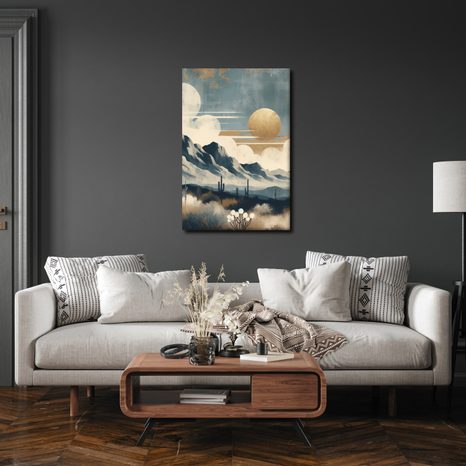 OBRAZ POUŠŤ POD ZLATÝM SLUNCEM - OBRAZY PŘÍRODY A KRAJINY - OBRAZY