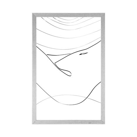 PLAGÁT LÍNIA ŽENSKÉHO TELA - MOTÍVY Z NAŠEJ DIELNE - PLAGÁTY