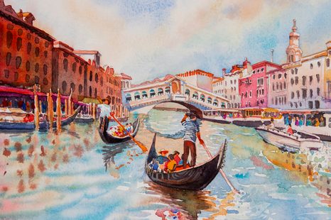 SLIKA BENEŠKA GONDOLA - SLIKE MESTA - SLIKE