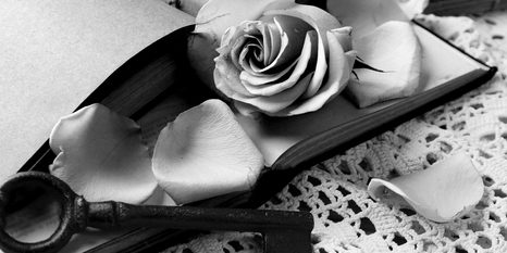 QUADRO SU TELA – NATURA MORTA VINTAGE CON CHIAVE IN BIANCO E NERO - QUADRI BIANCO E NERO - STAMPE E QUADRI