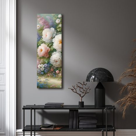 OBRAZ KVĚTINOVÁ HARMONIE V PASTELOVÝCH TÓNECH - PICTURES FLOWERS - PICTURES