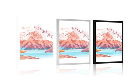 PLAKÁT KRÁSNÁ HORSKÁ KRAJINA - PŘÍRODA - PLAKÁTY