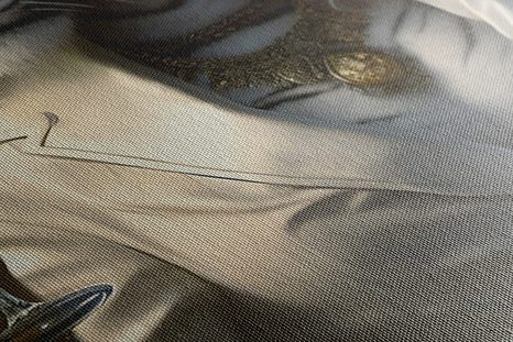 QUADRO SU TELA – GANGSTER ANIMALE TIGRE FEMMINA - QUADRI DI GANGSTER ANIMALI - STAMPE E QUADRI