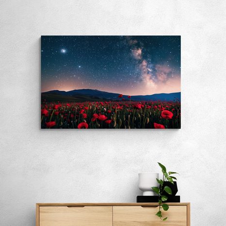 TABLOU LUNCĂ DE MACI SĂLBATICI SUB STELE - DOVIDO CHALLENGE - TABLOURI