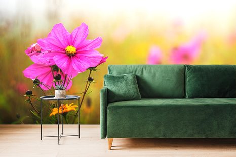 ΑΥΤΟΚΌΛΛΗΤΗ ΤΟΙΧΟΓΡΑΦΊΑ ΑΝΘΙΣΜΈΝΟ ΡΟΖ ΛΟΥΛΟΎΔΙ - ΑΥΤΟΚΌΛΛΗΤΕΣ ΤΑΠΕΤΣΑΡΊΕΣ - ΤΑΠΕΤΣΑΡΊΕΣ