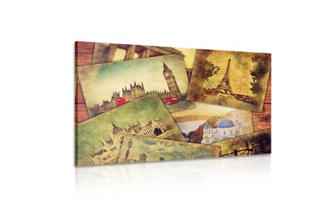 KÉP VILÁGVÁROSOK KÉPESLAPOKON - VÁROST ÁBRÁZOLÓ KÉPEK - KÉPEK