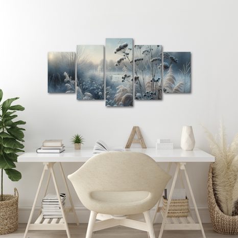 OBRAZ ZIMNÍ KRAJINA - ΠΊΝΑΚΕΣ ΦΎΣΗΣ ΚΑΙ ΤΟΠΊΟΥ - ΠΊΝΑΚΕΣ