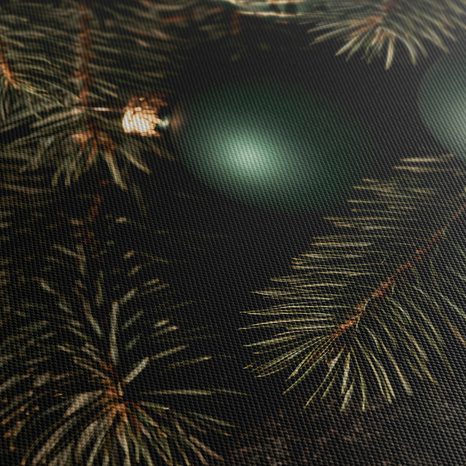 OBRAZ CIEMNE BOMBKI NA IGLIWIU - OBRAZY ŚWIĄTECZNE I ZIMOWE - OBRAZY