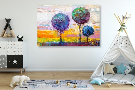 SLIKA UMETNIŠKA POKRAJINA - SLIKE NARAVE IN POKRAJINE - SLIKE