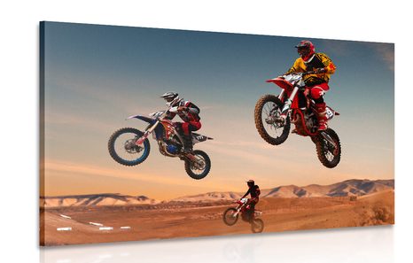 CANVAS PRINT FOR BIKERS - PICTURES CARS - PICTURES