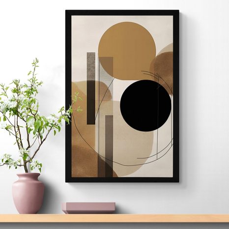 PLAKAT ABSTRAKTNE OBLIKE NO6 - ABSTRAKTNE OBLIKE - PLAKATI