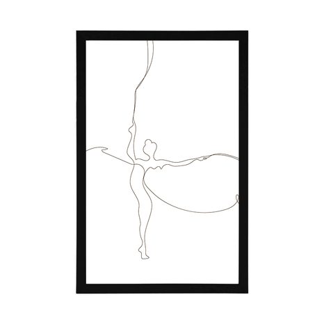 PLAKÁT ELEGANCE BALETKY - MOTIVY Z NAŠÍ DÍLNY - PLAKÁTY