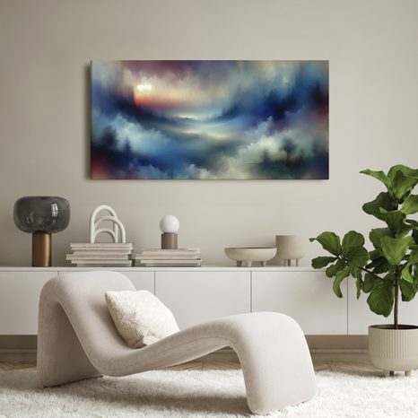 OBRAZ KLIDNÉ ÚDOLÍ - OBRAZY LES - OBRAZY